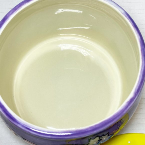 Vintage Ceramic Pet Treat Jar Dog Cat Fish 2002 Boston Warehouse - Picture 7 of 8